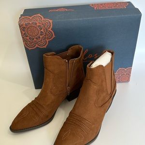 Carlos by Carlos Santana Women's Montana Western Boot, Wdstck, 8.5 M US